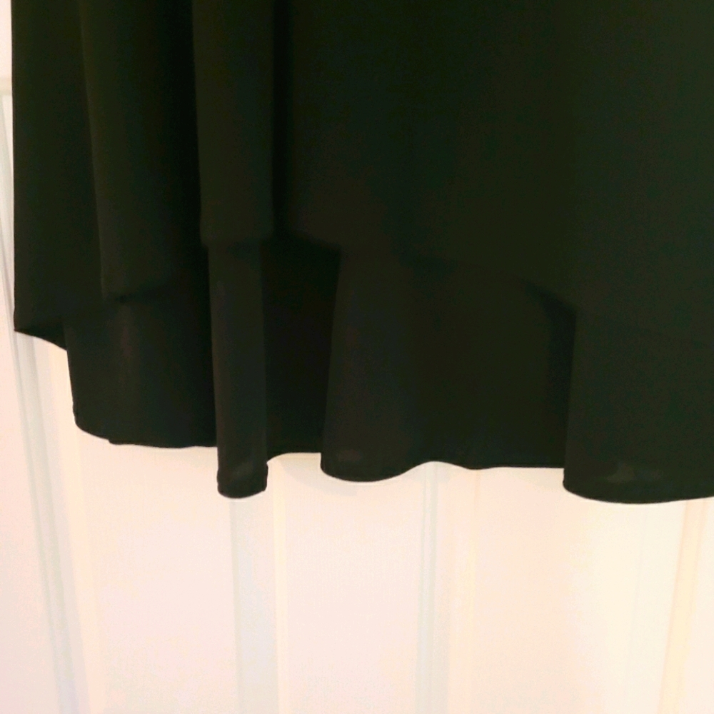 New with tags. 3xl black t-shirt dress